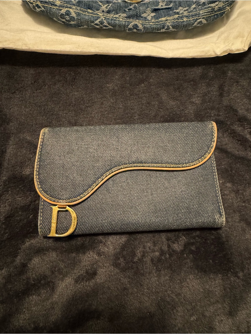 Dior Denim Wallet